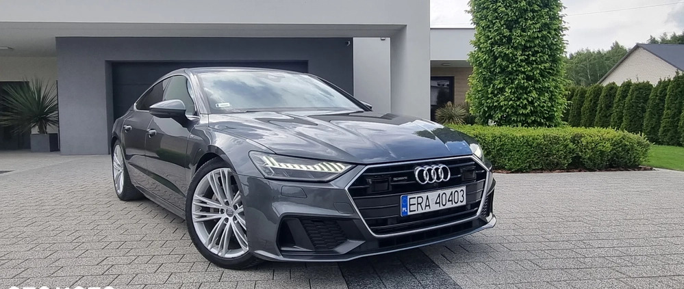 Audi A7 cena 203000 przebieg: 119000, rok produkcji 2019 z Radomsko małe 37